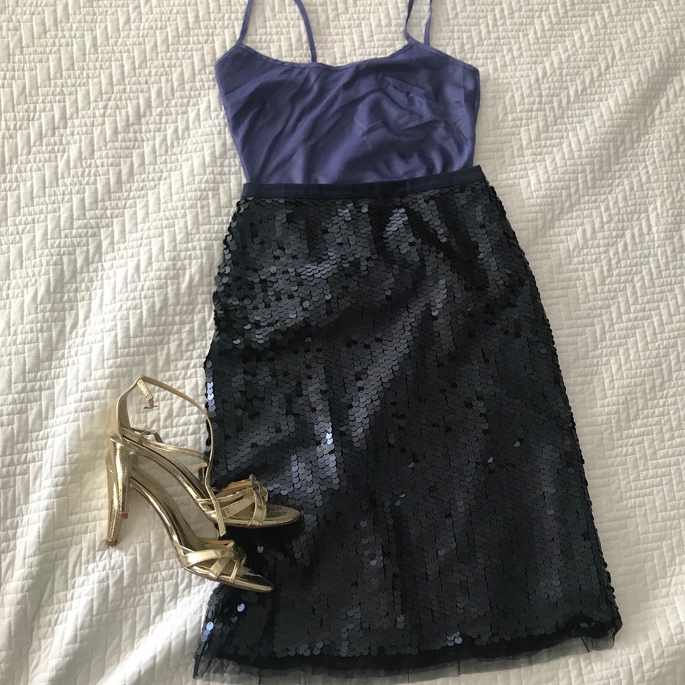 Sequin Boden Skirt